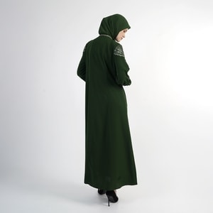 HIKMAT A3868 - Wild Grace Abaya