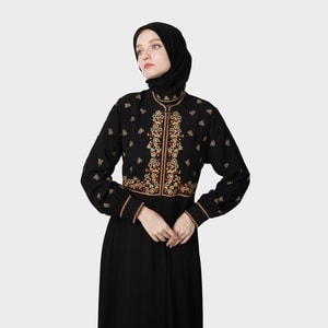 HIKMAT A3003-02 Solabelle Abaya