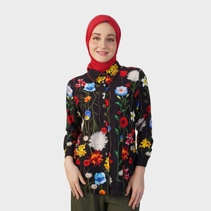 HIKMAT B4472 - Floral Whimsy Blouse