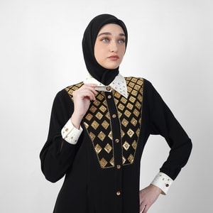 HIKMAT A3078 - Orna Majesta Abaya