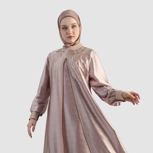 HIKMAT A4436 - Rainfall de Luxe Abaya