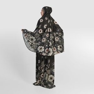 HIKMAT N1432 - Ravana Bloom Mukena