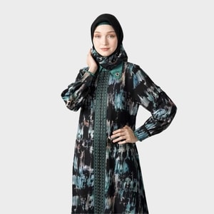 HIKMAT A6675-04 - Sable Radiance Abaya