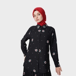 HIKMAT B4440 - Mystic Meadow Blouse