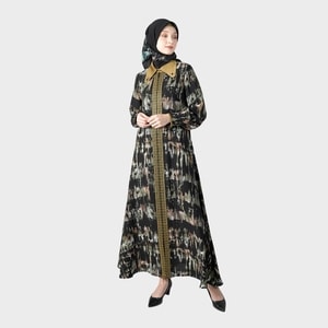 HIKMAT A6675-04 - Sable Radiance Abaya