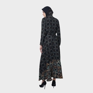 HIKMAT A3027 - Royal Blossom Abaya