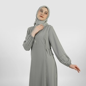 HIKMAT A9828 - Nasma Pearl Abaya