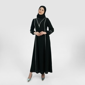HIKMAT A9828 - Nasma Pearl Abaya