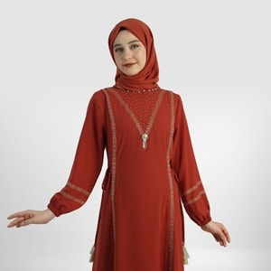 HIKMAT A9828 - Nasma Pearl Abaya