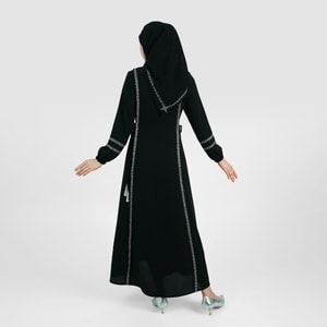 HIKMAT A9828 - Nasma Pearl Abaya
