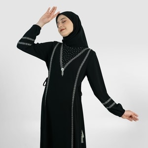 HIKMAT A9828 - Nasma Pearl Abaya