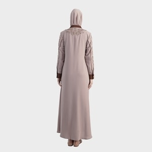 HIKMAT A8854 - Silva Rose Abaya