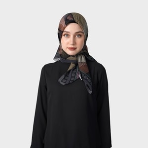 HIKMAT S2062 - Glyph Weave Headscarf
