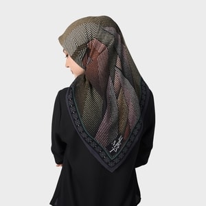 HIKMAT S2062 - Glyph Weave Headscarf