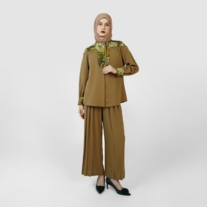 HIKMAT B1129 - Woodland Eclat Blouse
