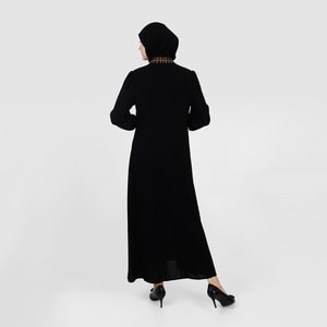 HIKMAT A4587 - Fioreline Vein Abaya
