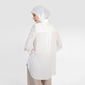 HIKMAT B5123 - Lucent Grace Blouse