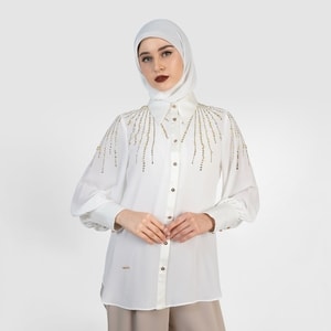 HIKMAT B5123 - Lucent Grace Blouse