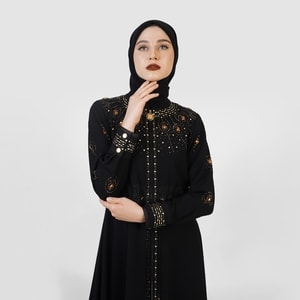 HIKMAT A6364 - Crown Verity Abaya