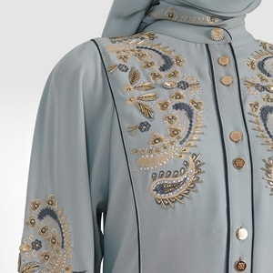 HIKMAT EA3849 - Embro Luxe Abaya