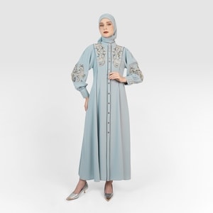 HIKMAT EA3849 - Embro Luxe Abaya