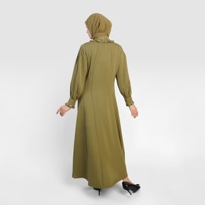 HIKMAT Abaya A202568 Beige (1)
