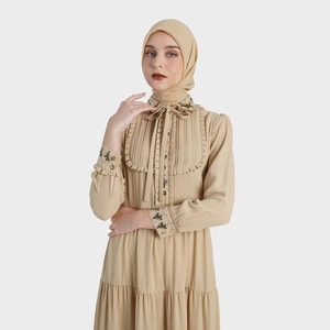 HIKMAT D7925 - Ruffle Serenne Dress