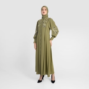 HIKMAT EA3849 - Embro Luxe Abaya