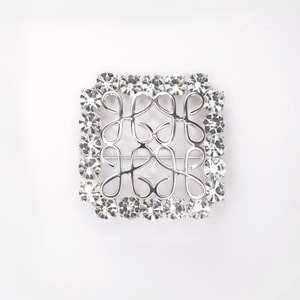 HIKMAT W415 - Ornate Sparkle Brooch