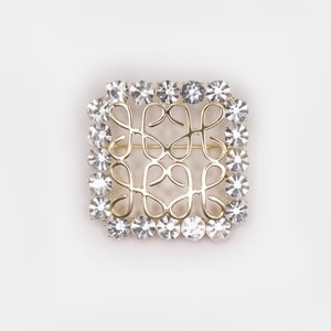HIKMAT W415 - Ornate Sparkle Brooch