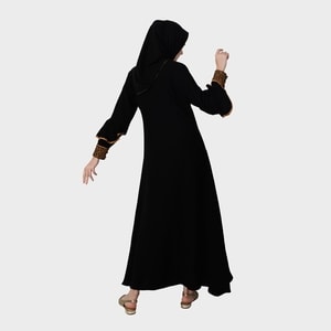HIKMAT A6623 - Divine Frame Abaya