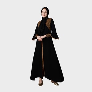 HIKMAT A6623 - Divine Frame Abaya