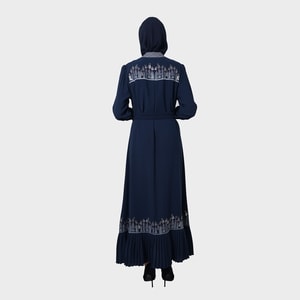 HIKMAT A7955 - Velvet Florenza Abaya