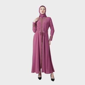 HIKMAT A3099 - Eclipse Twilight Abaya