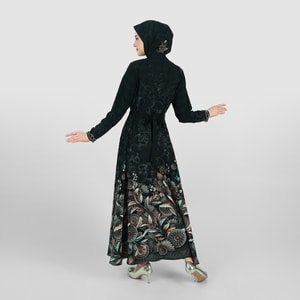 HIKMAT A202532 - Selvas Charm Abaya