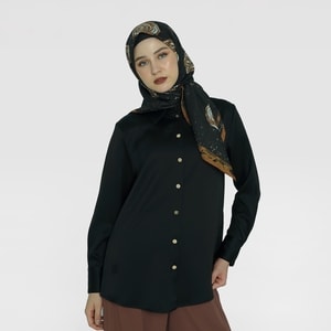 HIKMAT B1128 - Bosco Void Blouse