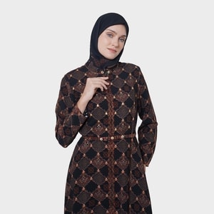 HIKMAT A3027 - Royal Blossom Abaya