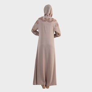 HIKMAT A1853 - Silva Flamma Abaya
