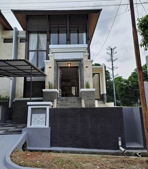 Dijual Rumah Perumahan Cluster Lippo Cikarang Taman Simpruk Forest Green Full Furnish