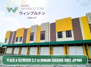 Ruko Wimbledon Jababeka Strategis Baru dan Auto Cuan dengan Free Ppn 11%