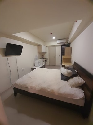 Sewa Apartemen Meikarta Distrik 1 Full furnish Tipe Studio Tower Parkview Include Waterheater