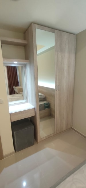 Sewa Apartemen Meikarta bulanan tipe Studio full furnish murah rapi siap Huni