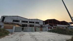 Denah bay gudang sewa Deltasilicon Cikarang