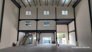 Gudang Disewakan di Cikarang Selatan dalam Kawasan Delta Silicon Lippo Cikarang Baru Murah Rapi Siap Pakai