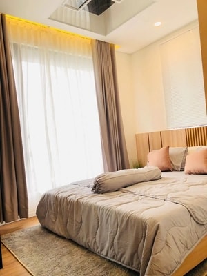 Rumah 2 Lantai 3 Kamar Tidur — Tipe Sazanka Savasa Deltamas