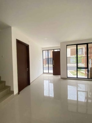 Rumah 2 Lantai Bergaya Jepang Depan AEON 4 Kamar Tidur — Tipe Hanamizuki Savasa Deltamas