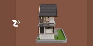 Rumah XYZ Livin Tipe Z6B Lippo Cikarang | 2 Lantai 1 Kamar Tidur 1.5 Kamar Mandi