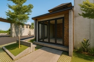 Rumah 2 kamar tidur Metland Cibitung