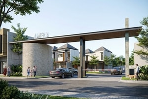 Rumah high ceiling Metland Cibitung
