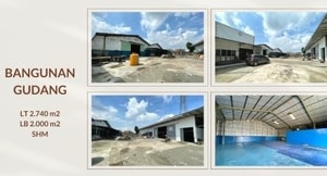 Dijual Gudang di Tambun Karang Satria